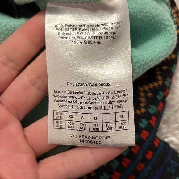 🙌🙌💛💚Host pick!!!BURTON WB Peak Hoodie - Medium - Picture 6 of 6